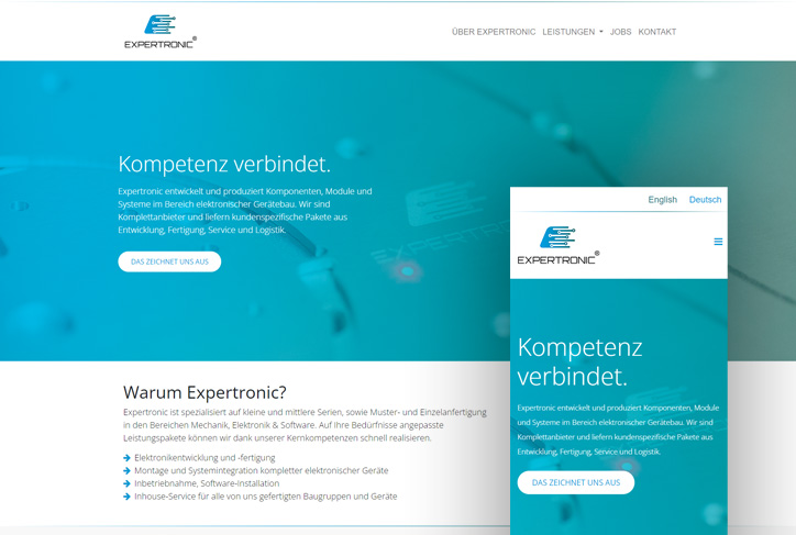 Webentwicklung Expertronic GmbH